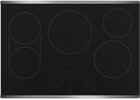 GE Profile 30 Built-In Touch Control Electric Cooktop Black