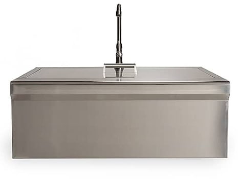 Coyote CFHSINK - 30 Inch Farmhouse Apron Front Outdoor Kitchen Sink with 304 Stainless Steel Construction