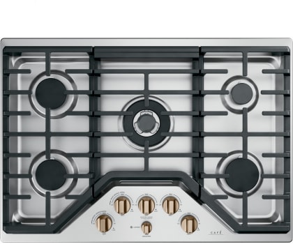 Cafe CGP9530MS1HRDWR3 - Gas Cooktop with 20K BTU Triple Ring Burner