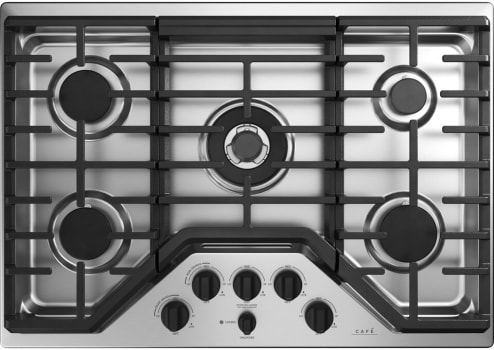 Cafe CGP9530MS1HRDWR4 - Gas Cooktop with 20K BTU Triple Ring Burner