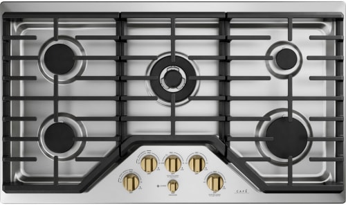 Cafe CGP95362MS1HRDWR6 - Gas Cooktop with 20K BTU Triple Ring Burner