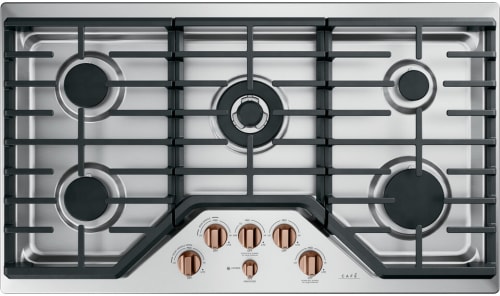 Cafe CGP95362MS1HRDWR5 - Gas Cooktop with 20K BTU Triple Ring Burner