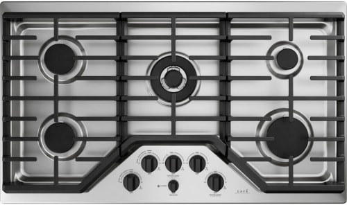 Cafe CGP95362MS1HRDWR4 - Gas Cooktop with 20K BTU Triple Ring Burner