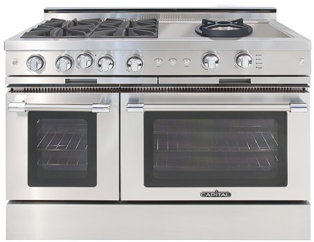 Capital Grand Chef CGSR484CWN - 48 Inch Grand Chef Freestanding Gas Range