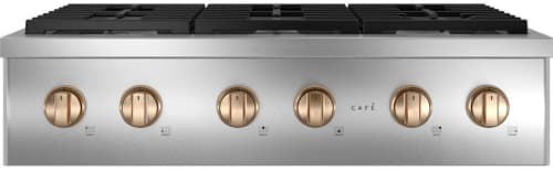 Cafe CGU366P2TS1HRDWR3 - Commercial-Style Gas Rangetop with 6 Burners in Stainless Steel