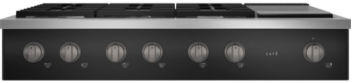 Cafe CGU486P3TD1HRDWR5 - Commercial-Style Gas Rangetop with 6 Burners in Matte Black