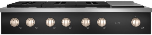 Cafe CGU486P3TD1HRDWR4 - Commercial-Style Gas Rangetop with 6 Burners in Matte Black