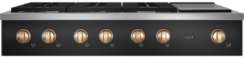 Cafe CGU486P3TD1HRDWR2 - Commercial-Style Gas Rangetop with 6 Burners in Matte Black