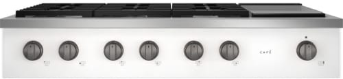 Cafe CGU486P4TW2HRDWR6 - Commercial-Style Gas Rangetop with 6 Burners in Matte White