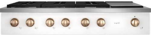 Cafe CGU486P4TW2HRDWR5 - Commercial-Style Gas Rangetop with 6 Burners in Matte White
