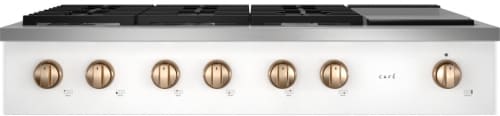 Cafe CGU486P4TW2HRDWR3 - Commercial-Style Gas Rangetop with 6 Burners in Matte White
