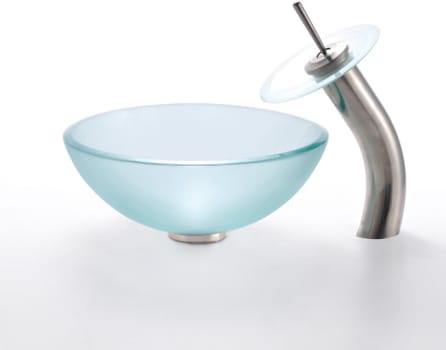 Kraus Frosted Series CGV101FR1412MM10SN - Kraus Faucet