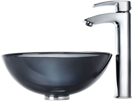 Kraus Clear Black Series CGV1041412MM1810CH - Side View