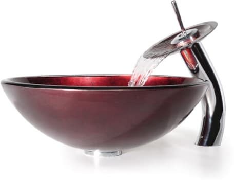 Kraus Galaxy Fire Multi Color Series CGV20012MM10CH - Kraus Faucet