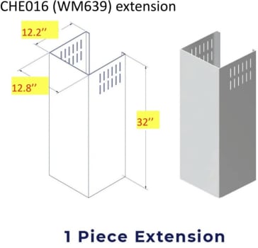 Hauslane CHE016 - Chimney Extension