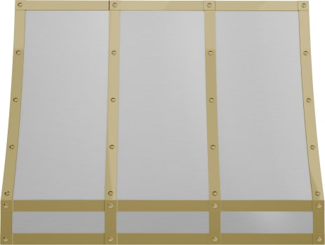 Zephyr Designer Forte BKFT36APG - Hood Banding Kit: Polished Gold