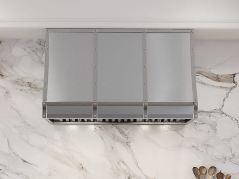 Zephyr Designer Forte CHFT36ASX - Forte Wall Custom Hood in Front View
