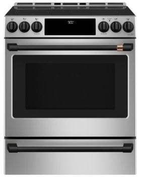 Cafe CAHARDWARE10 - 30 Inch Slide In Range with Flat Black Handles
