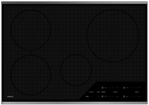 Wolf Ci304ts 30 Inch Induction Cooktop With 4 Cooking Zones Bridge Wolf Ci304ts 30 Transitional Induction Cooktop