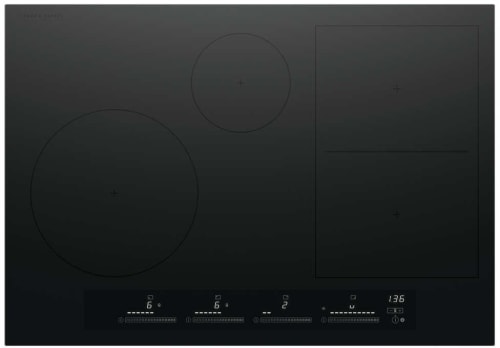 Fisher & Paykel Series 7 CI304ZDTB5 - 30" Series 7 4 Zone Induction Cooktop, SmartZone