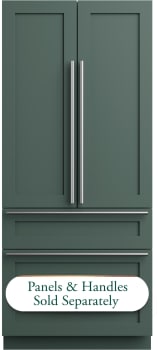 Cafe CIP36NK6ZII 36 Inch Panel Ready Built-In 4-Door French Door