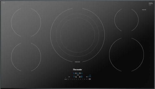 Thermador Masterpiece Series CIT365YB - 36 Inch Induction Cooktop with 5 Elements in Front View