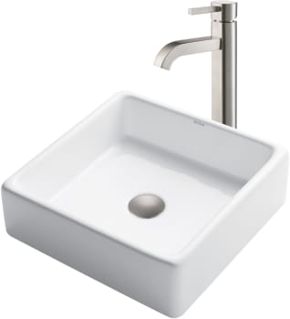 Kraus Ceramic Elavo Series CKCV1201007SN - Kraus Sink