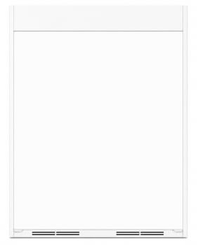 Cafe CKPDF84ZW2 - 84 Inch Height Dual Installation Trim Kit for Café All Freezer and All Refrigerator Column Pairs in Matte White