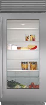Sub-Zero Classic Series CL3650RGSTR - 36-inch Classic Refrigerator with Glass Door