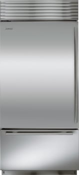 Sub-Zero Classic Series CL3650USTL - 36-inch Classic Over-and-Under Refrigerator/Freezer