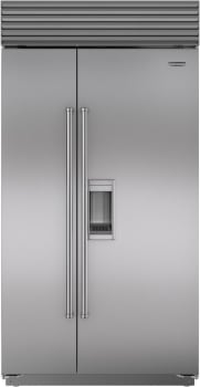 Sub-Zero Classic Series CL4250SDSP - 42-inch Classic Side-by-Side Refrigerator/Freezer with Dispenser