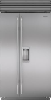 Sub zero side by side fridge freezer hotsell