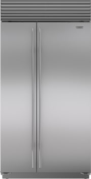 Sub-Zero Classic Series CL4250SIDST - 42-inch Classic Side-by-Side Refrigerator/Freezer with Internal Dispenser