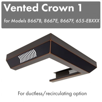 ZLINE CM1V8667B - Crown Molding