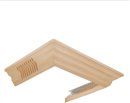 ZLINE CM6VKBUF - Vented Crown Molding Profile 6