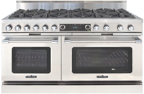 Capital Grand Chef COB6010N - 60 Inch Grand Chef Freestanding Dual Fuel Range with 10 Open Burners