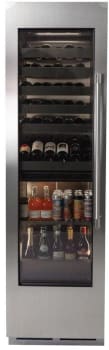 Perlick C-Series CR24C24LL - 24 Inch Panel Ready Dual-Zone Beverage Column in Front View