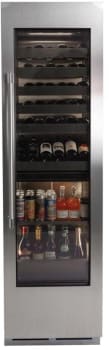 Perlick C-Series CR24C24RL - 24 Inch Panel Ready Dual-Zone Beverage Column in Front View