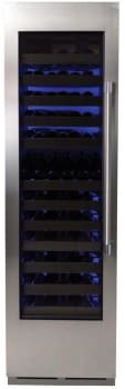 Perlick C-Series CR24W24LL - 24 Inch Single-Zone Wine Column in Front View