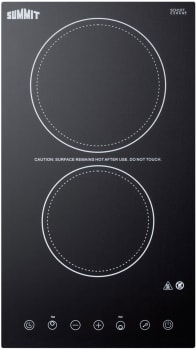 Summit CR2B23T3B - 12 Inch Smoothtop Electric Cooktop