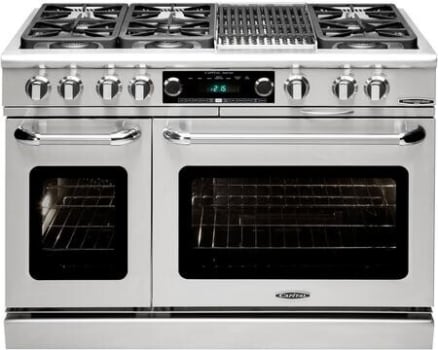 Capital Connoisseurian Series CSB484B2N - Connoisseurian 48  Dual Fuel Self Clean Range