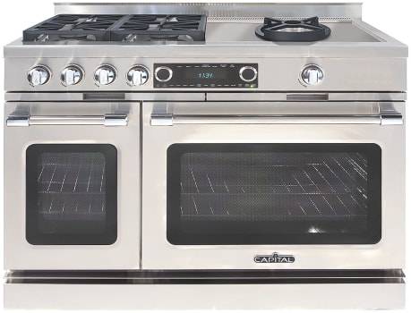 Capital Grand Chef CSB484CWN - 48 Inch Grand Chef Freestanding Dual Fuel Range