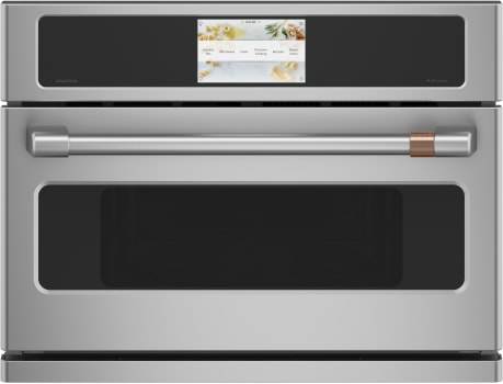Cafe CSB912P2VS1 - 27 Inch Built-In Smart Microwave Oven in Front View