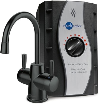 InSinkErator Hot250 HC250MBLKSS - 8 Inch Hot/Cold Instant Hot Water Dispenser