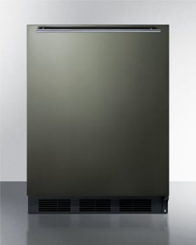Summit CT663BKBIKSHHADA - 24" Wide Built-In Refrigerator-Freezer