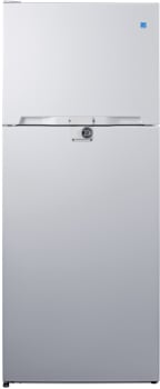 Summit CTR151WLLF2LHD - 28 Inch Freestanding Top Freezer Refrigerator