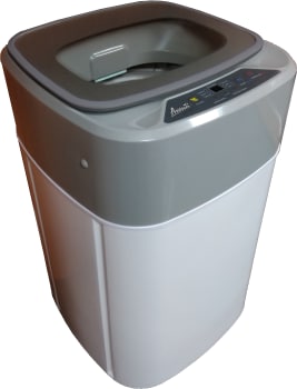 Avanti Ctw10v0w 19 Inch Top Load Portable Washer With 6 Automatic Cycles 800 Rpm Spin Cold Water Inlet Auto Power Off Control Lockout Bottom Pulsator Wash Action Stainless Steel Tub Electronic Controls