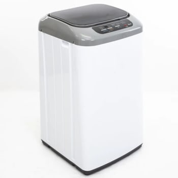 Avanti CTW84X0WIS - 18 Inch Top Load Compact Washer with 0.84 cu. ft. Capacity (Angle View)