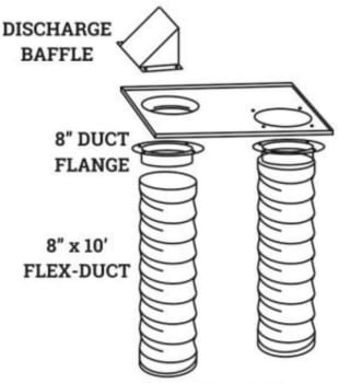 OceanAire CVK8 - Ceiling Panel Conversion Kit