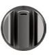 Cafe CXCG1K0PMBT - Brushed Black Knobs